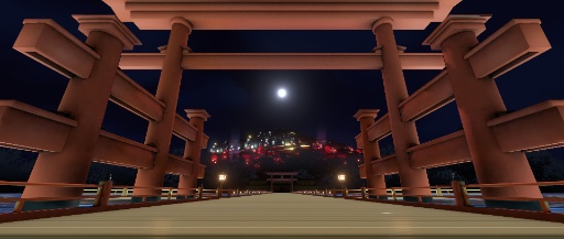 【二次創作】ツクヨミ・エントランス風ファンルーム